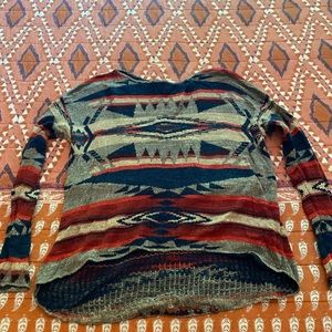 Aztec sweater from Denim and Supply